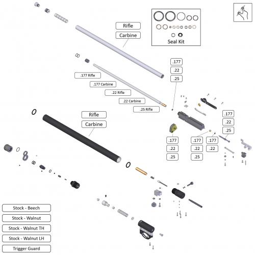 S Hp Air Arms Airgun Spares Gun Spares