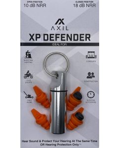 Axil XP Reactor Earplugs Orange