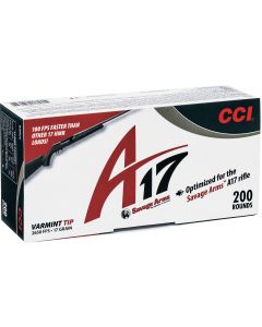 CCI A17 .17HMR Varmint Ballistic Tip 17gr (200 Rounds)