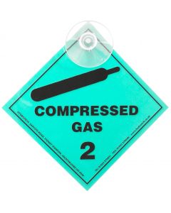 Compressed Gas Label (Sucker)
