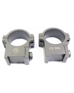 CZ Steel 1" Ringmounts Part No. CZUB-6593-1000-01ND