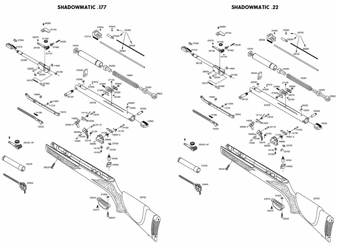 Shadowmatic - Air Rifles - Airgun Spares - Gun Spares