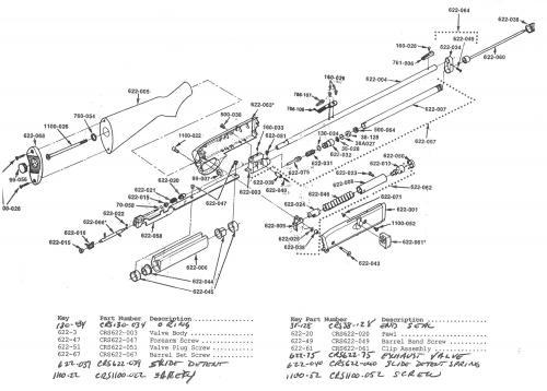 622 - Airgun Spares - Gun Spares