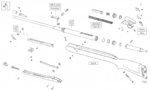 BSA Airsporter Mk 6 Airgun Spares | Airgunspares & The Countrystore Gunshop