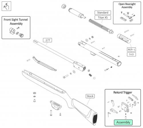 HW 30 - Airgun Spares - Gun Spares