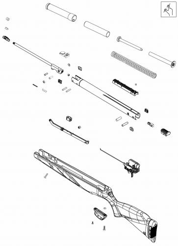 Hunter 1250 Grizzly - Air Rifles - Airgun Spares - Gun Spares