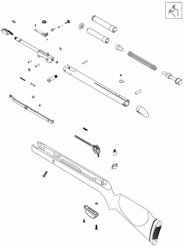 Hunter 220 - Air Rifles - Airgun Spares - Gun Spares