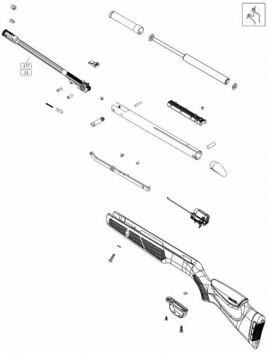 Hunter 440 AS IGT - Air Rifles - Airgun Spares - Gun Spares