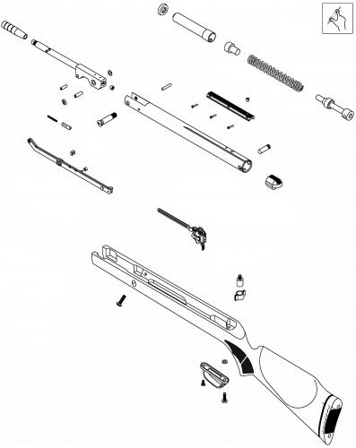 Hunter 890 - Air Rifles - Airgun Spares - Gun Spares