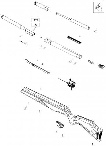 Lightning XL SE - GRT - BSA - Airgun Spares - Gun Spares