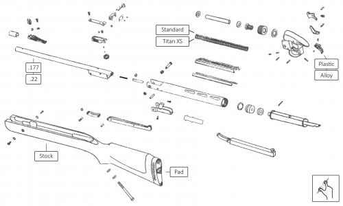 Mercury Challenger - BSA - Airgun Spares - Gun Spares