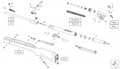 Mercury Mk 3 - Bsa - Airgun Spares - Gun Spares