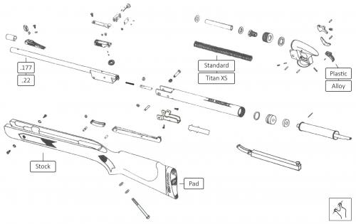 Mercury S - BSA - Airgun Spares - Gun Spares