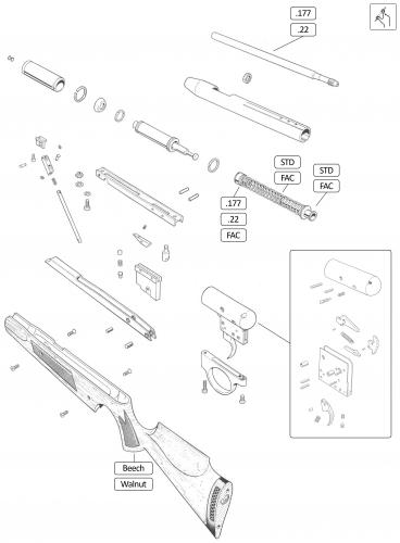 Pro Sport - Air Arms - Airgun Spares - Gun Spares