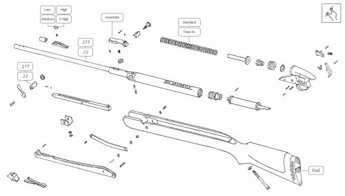 BSA Airsporter Mk 4 Airgun Spares